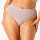 Mushroom Bondi Bare Hi Cut front