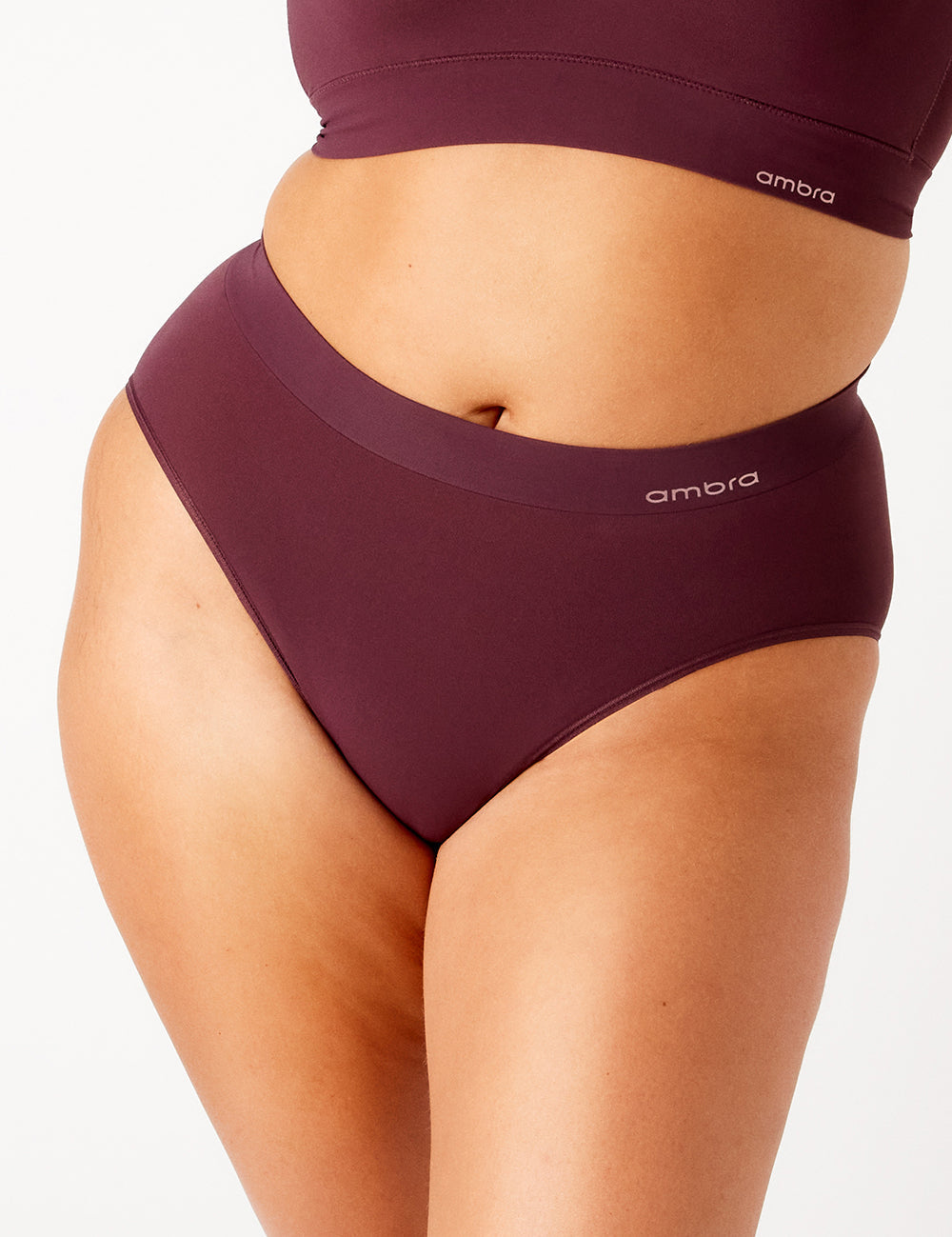 Sangria Bondi Bare Hi Cut front