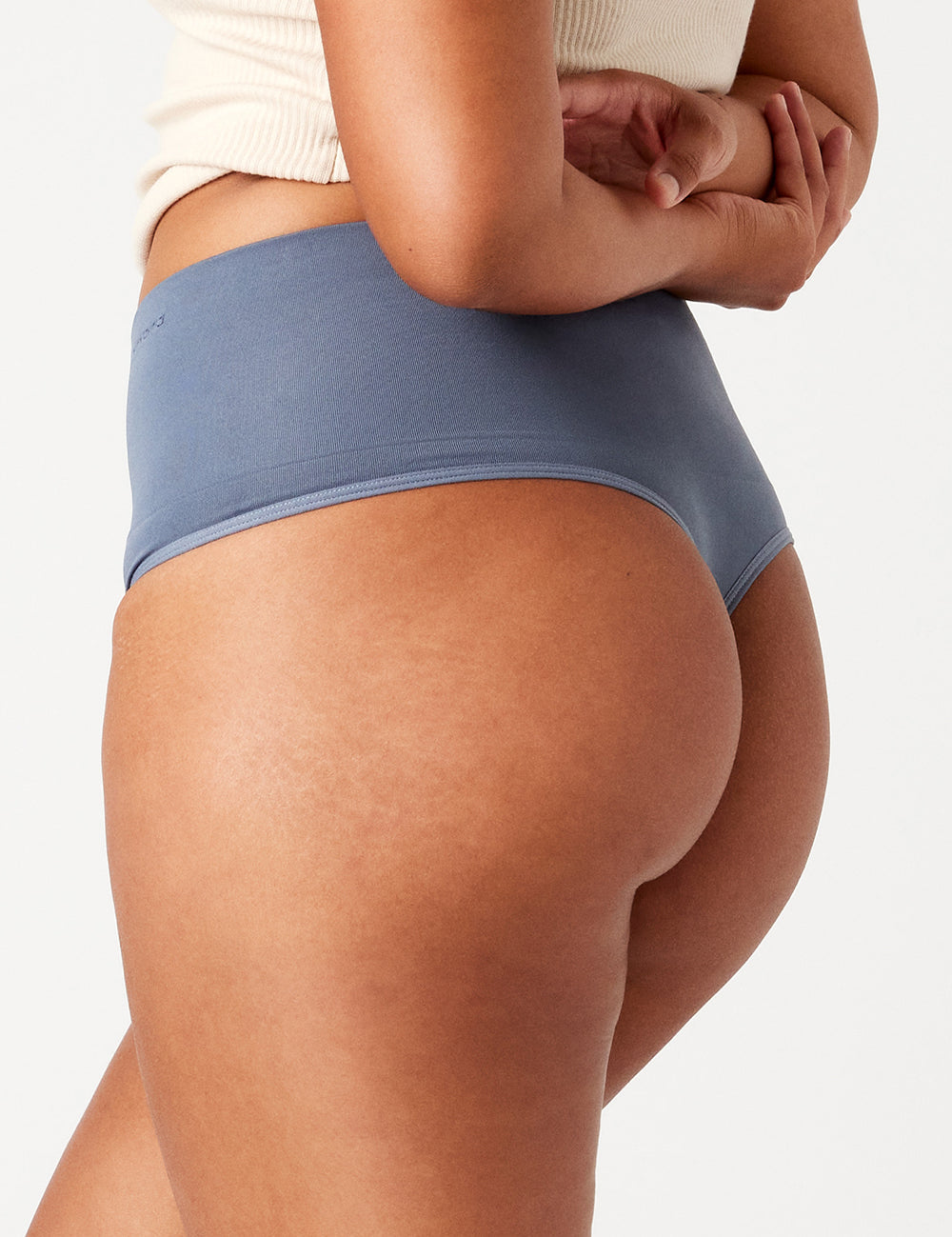 Steel Seamless Smoothies G-String  back