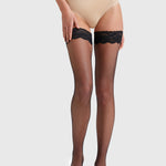 Fishnet Stay Up - Black - Ambra Corporation 