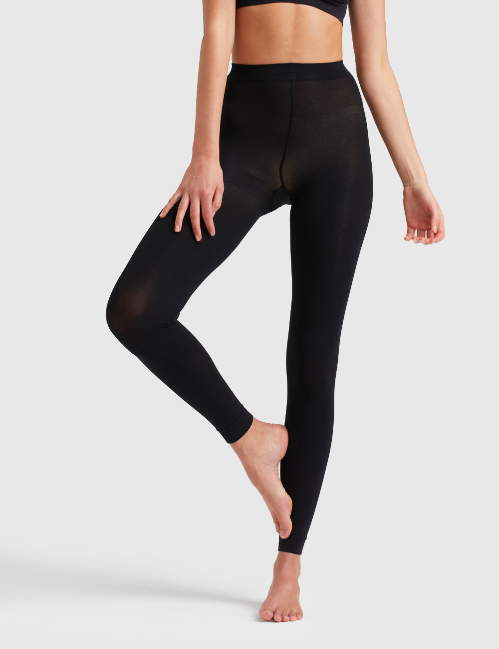 Footless Tight - Black - Ambra Corporation 