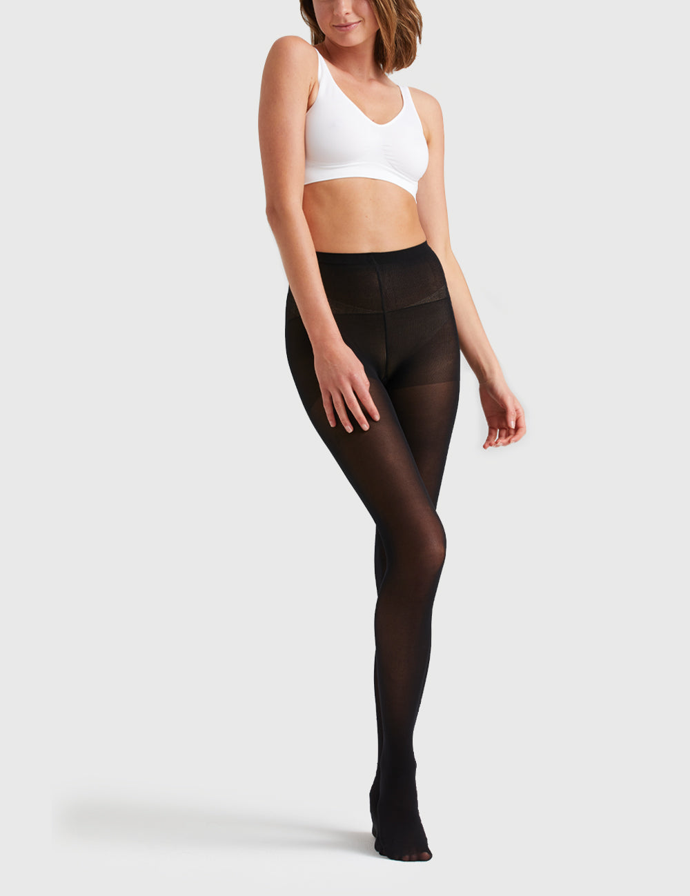 Hipster School Tight 70 Denier - Classic Black - Ambra Corporation 