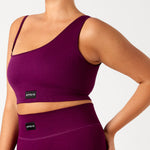 Sangria Ambra Move Asymmetric Crop  side