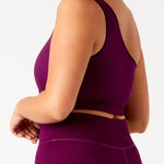 Sangria Ambra Move Asymmetric Crop back