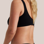 Core Restore Shaper Crop in Black side