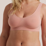 Core Restore Shaper Crop in Dusty Blush front