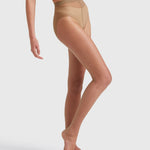Bondi Buff Better Than Bare Toeless Pantyhose front view
