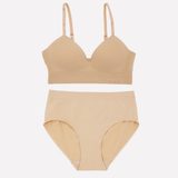 Bondi Bare Longline Padded Bra & Brief Set