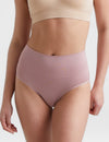 2 Pack Seamless Full Brief - Dusty Mocha/Nine Iron - Ambra Corporation 
