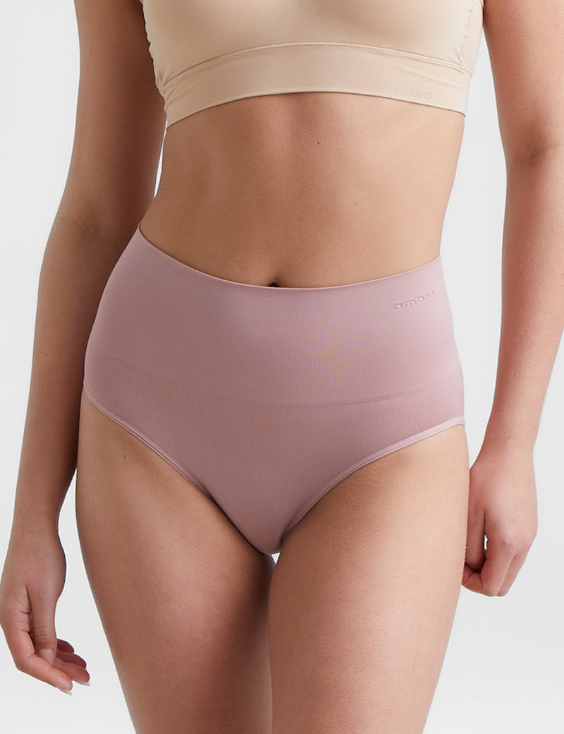 2 Pack Seamless Full Brief - Dusty Mocha/Nine Iron - Ambra Corporation 