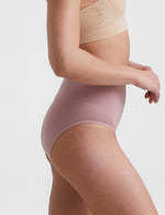 2 Pack Seamless Full Brief - Dusty Mocha/Nine Iron - Ambra Corporation 