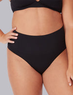 2 Pack Seamless Smoothies G-String  in Black