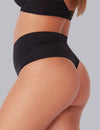 2 Pack Seamless Smoothies G-String  in Black back