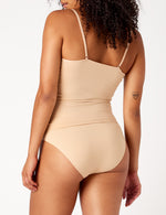 Rose Beige Bare Essentials Recycled Nylon Camisole back 