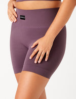 Dusty Mocha Ambra Smooth Rib Short side