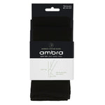 Bamboo Soft Top Light Ankle High 2 Pack - Black - Ambra Corporation 