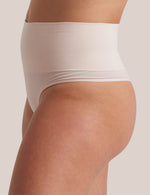 2 Pack Seamless Smoothies G-String in Lemonade side view