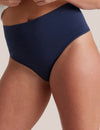 2 Pack Seamless Smoothies G-String in Space Navy front