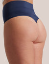 2 Pack Seamless Smoothies G-String in Space Navy back