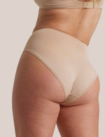  Touch High Waisted Hi Cut in Nude  back