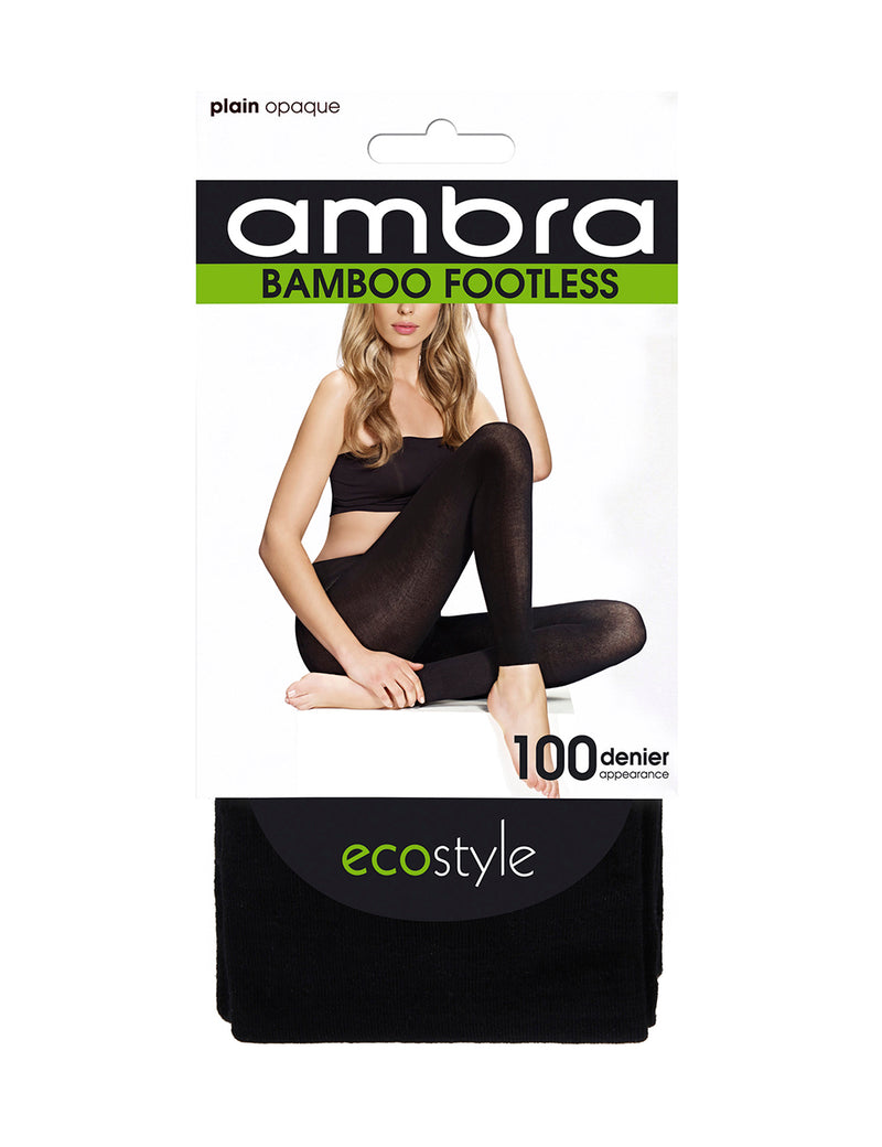 Black Ecostyle Bamboo Footless packaging