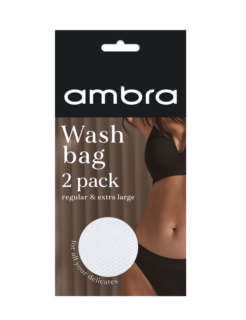 Ambra Twin Washbag- White